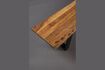 Miniature Small brown wooden bench Aka 5