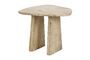 Miniature Small coffee table in light wood Montreal Clipped