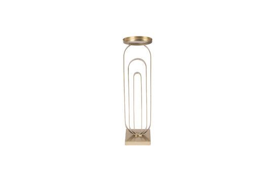 Small gilded iron candlestick Proa