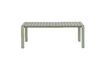 Miniature Small green aluminium bench Vondel 3