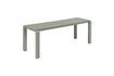 Miniature Small green aluminium bench Vondel 1