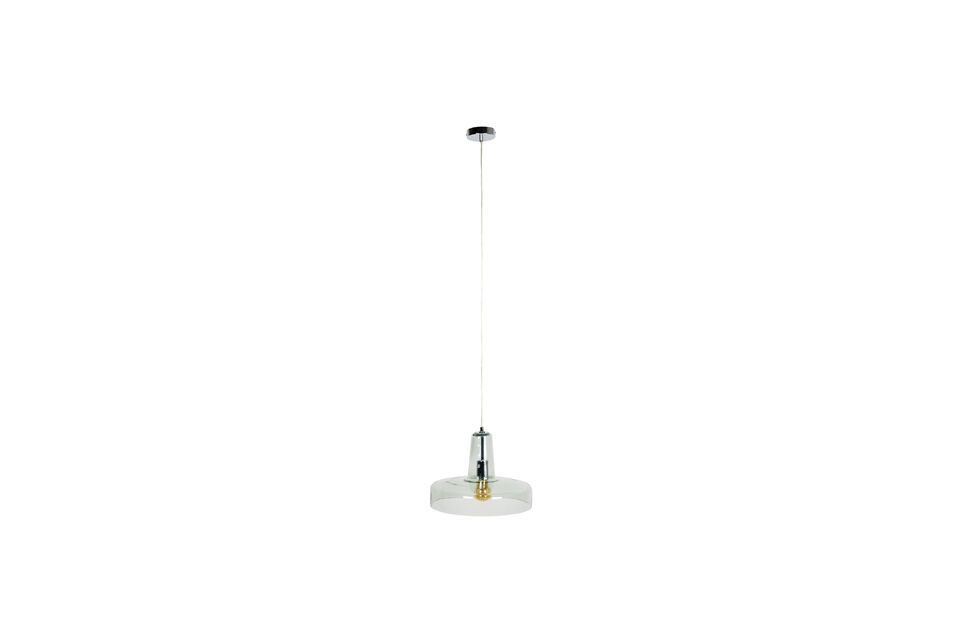 Small green glass suspension Anshin - 2