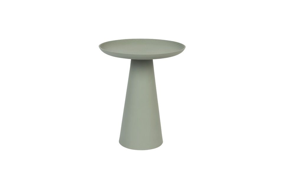 Small green metal side table Ringar White Label