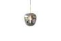 Miniature Small grey glass lamp Reflect Clipped