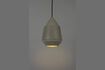 Miniature Small pendant in beige aluminium Aysa 1