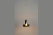 Miniature Small pendant in grey glass Anshin 1