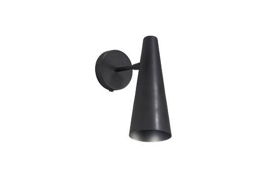 Small wall light in black brass Precise Clipped