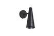 Miniature Small wall light in black brass Precise 1