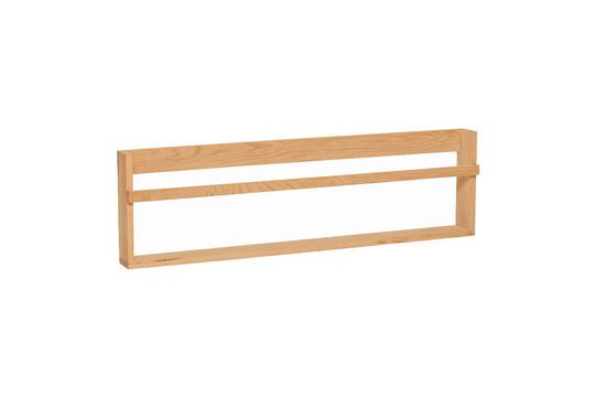 Small wall shelf in light oak Display Clipped