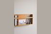 Miniature Small wall shelf in light oak Display 3