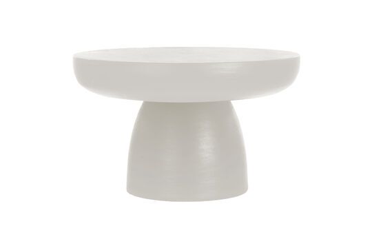 Small white plaster coffee table Pretoria Clipped