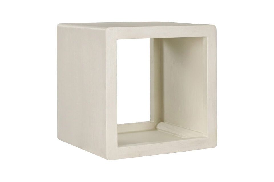 Small white plaster shelf Verona Pomax