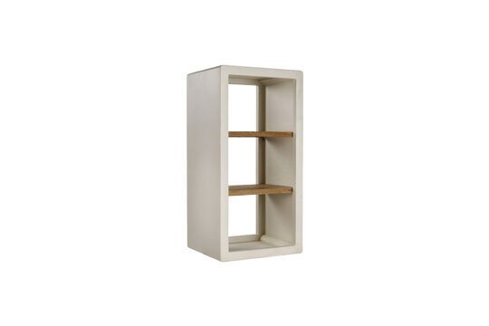 Small white plaster shelves Verona Clipped