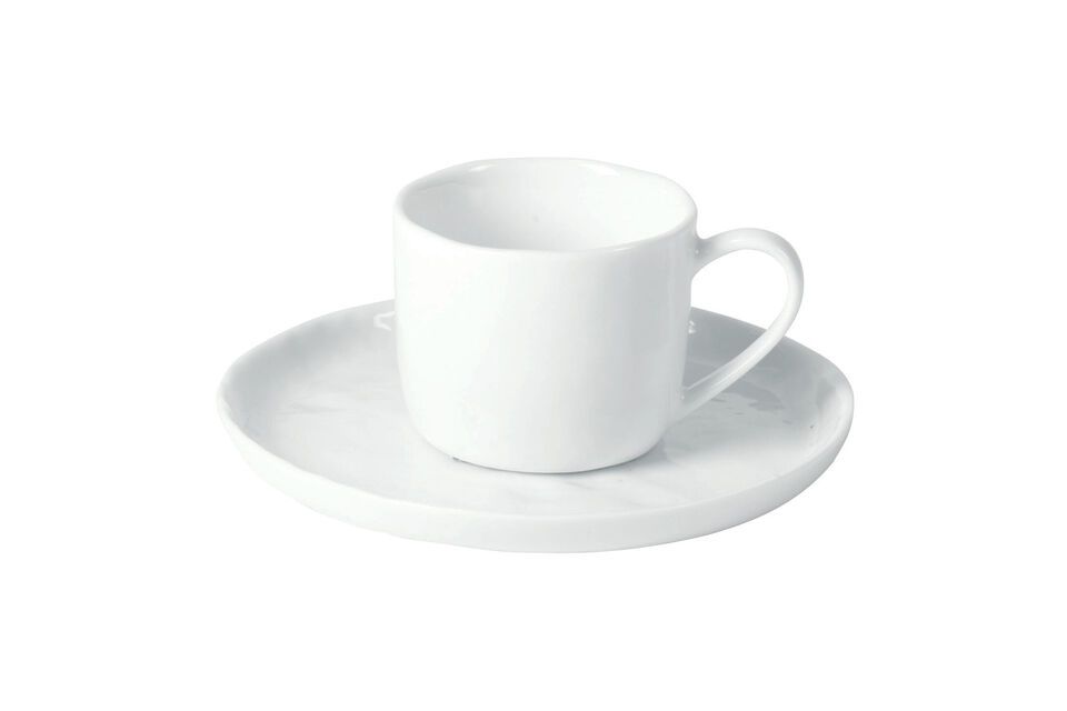 Small white porcelain cup Porcelino White Pomax