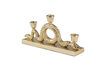 Miniature Snakes medium gold aluminum candleholder 4