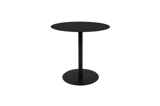 Snow Round black Side table S