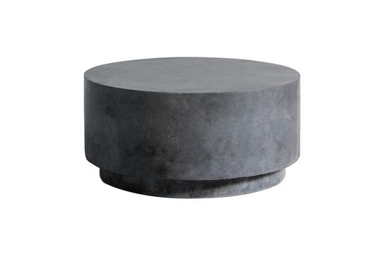 Soignies grey fiberglass coffee table Clipped