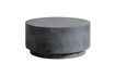 Miniature Soignies grey fiberglass coffee table 2