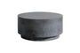 Miniature Soignies grey fiberglass coffee table Clipped