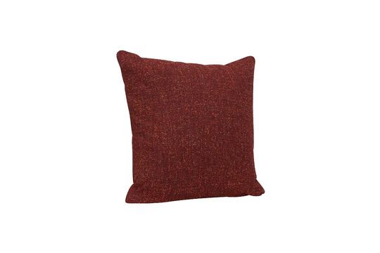 Sola red fabric cushion Clipped