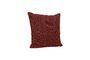 Miniature Sola red fabric cushion Clipped