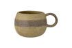 Miniature Solange beige stoneware mug 1