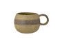 Miniature Solange beige stoneware mug Clipped