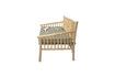 Miniature Sole beige bamboo sofa 6