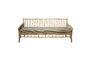 Miniature Sole beige bamboo sofa Clipped