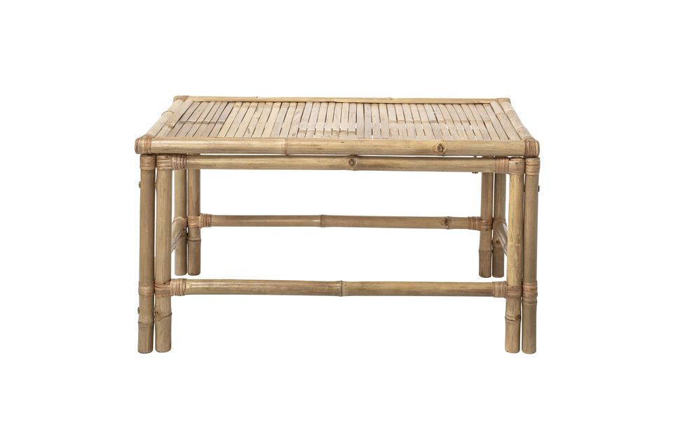 Sole natural bamboo coffee table - 8