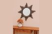 Miniature Soleil round metal mirror 3