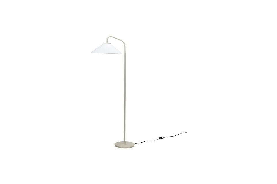 Solid sand iron floor lamp Hübsch