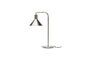 Miniature Solo silver metal table lamp Clipped