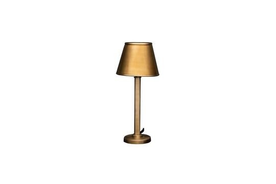 Sorgue gold metal table lamp Clipped