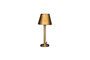 Miniature Sorgue gold metal table lamp Clipped