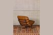 Miniature Spinal brown leather armchair 3