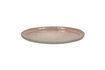 Miniature Spiro pink stoneware dinner plate 1