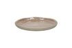 Miniature Spiro pink stoneware plate 1