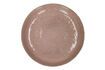 Miniature Spiro pink stoneware soup plate 3