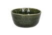 Miniature Spiro small bowl in dark green stoneware 1