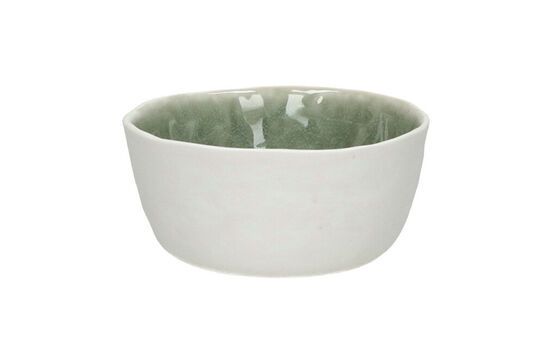 Spiro small white and pale green porcelain bowl Clipped