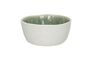 Miniature Spiro small white and pale green porcelain bowl Clipped