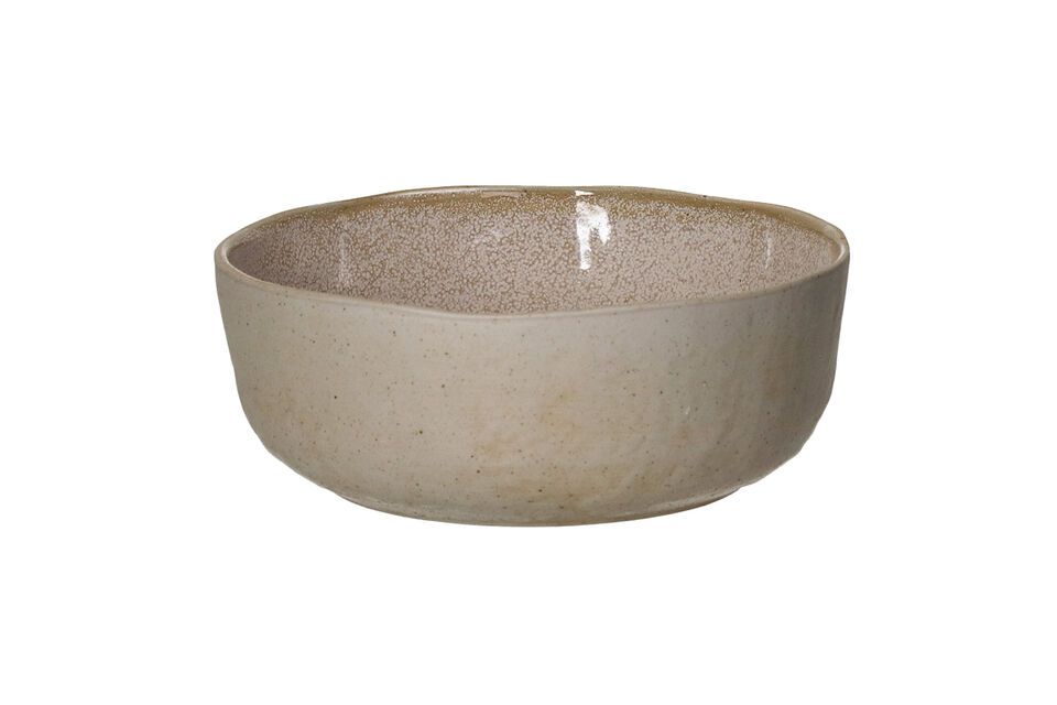 Spiro white stoneware soup bowl Pomax