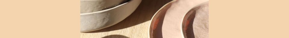 Material Details Spiro white stoneware soup plate