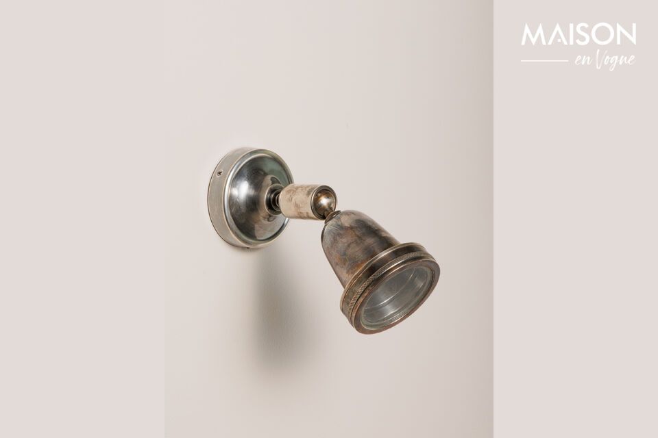 Spot brass copper wall light Chehoma