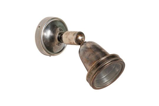 Spot brass copper wall light Clipped