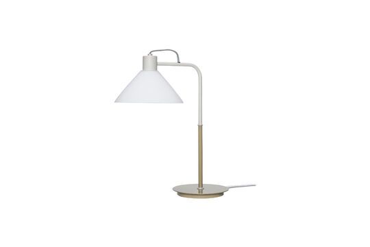 Spot khaki glass table lamp Clipped