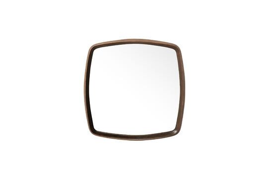 Square copper metal mirror Rétro Clipped