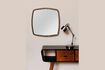 Miniature Square copper metal mirror Rétro 2