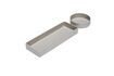 Miniature Square tray in light grey District metal 2